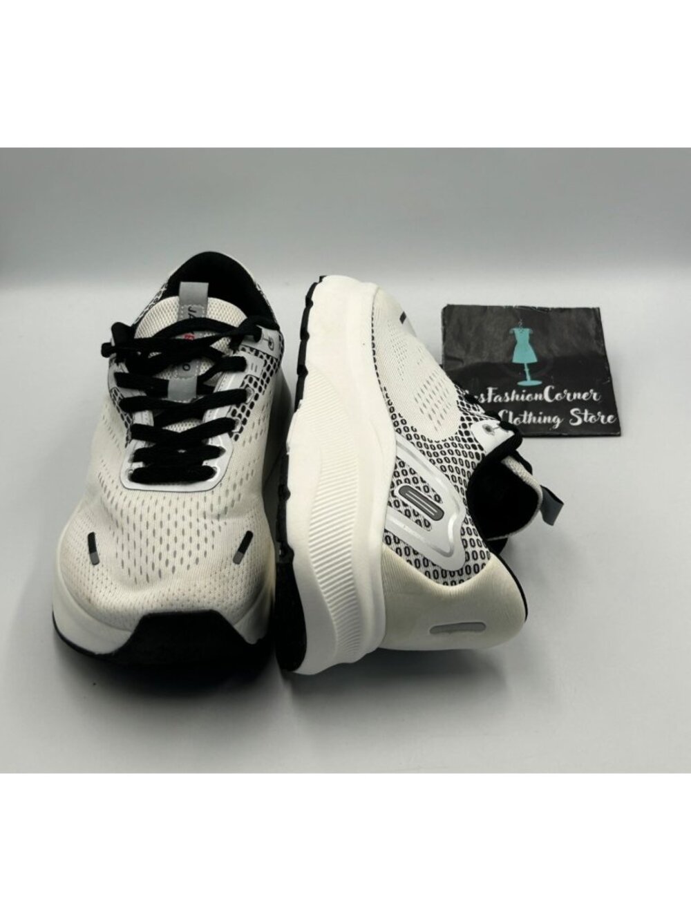 Jackshibo Women's Black & White Athletic Running Shoes Size 10 3557 - Picture 10 of 16